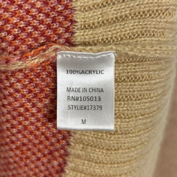 Savanna Jane Nordic Fair Isle Sweater Cozy Size Medium - Picture 4 of 4